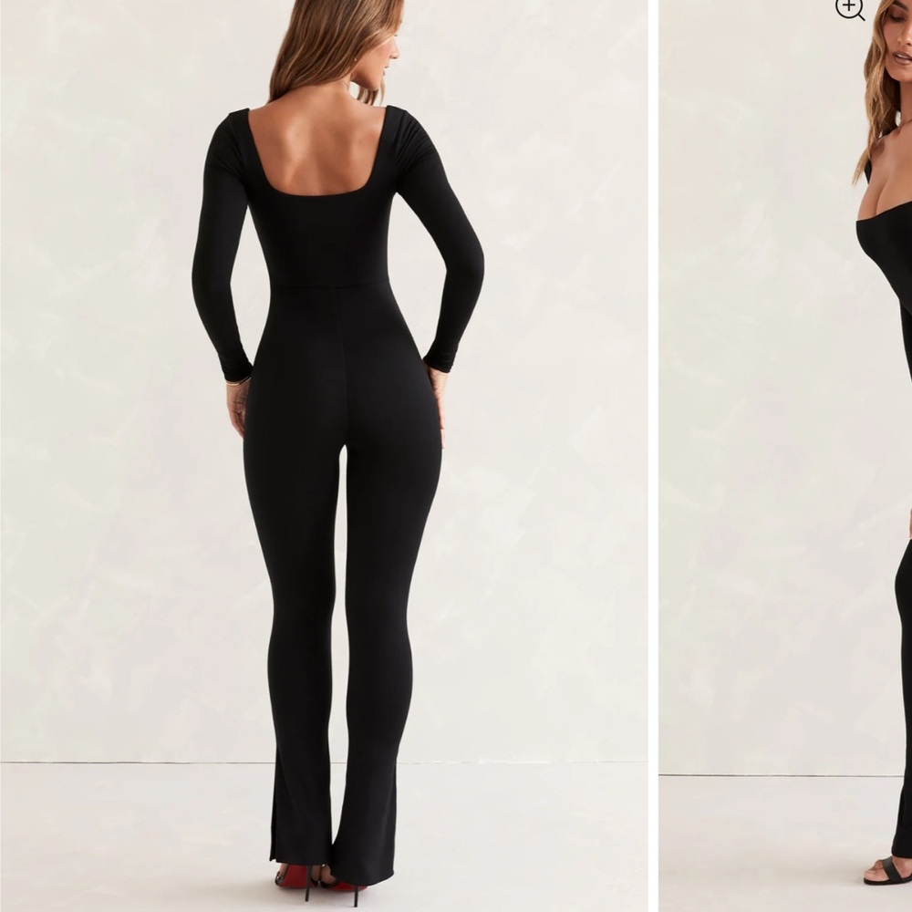 Oh Polly Black Jett Jumpsuit - Picture 3 of 4